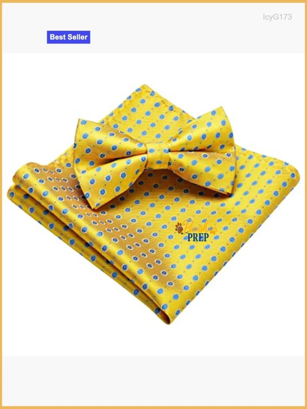 Men's Self-Tie Bow Tie Set with Pocket Square, Silk Blend Formal Wear